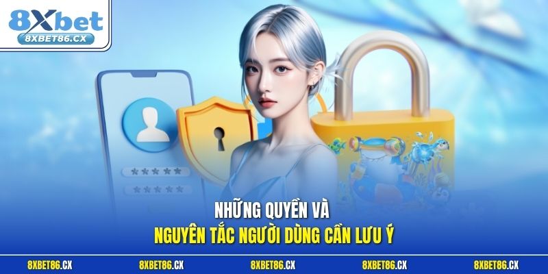 Những quyền và nguyên tắc người dùng cần lưu ý